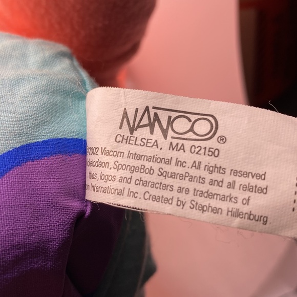 18” SpongeBob SquarePants Patrick Star Plush Stuffed Animal Toy Nanco 2002 - Picture 4 of 7